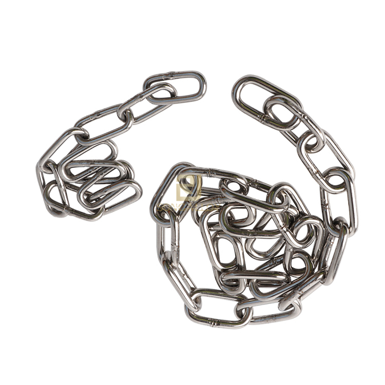 Цепочка звена звена звена нержавеющей стали
