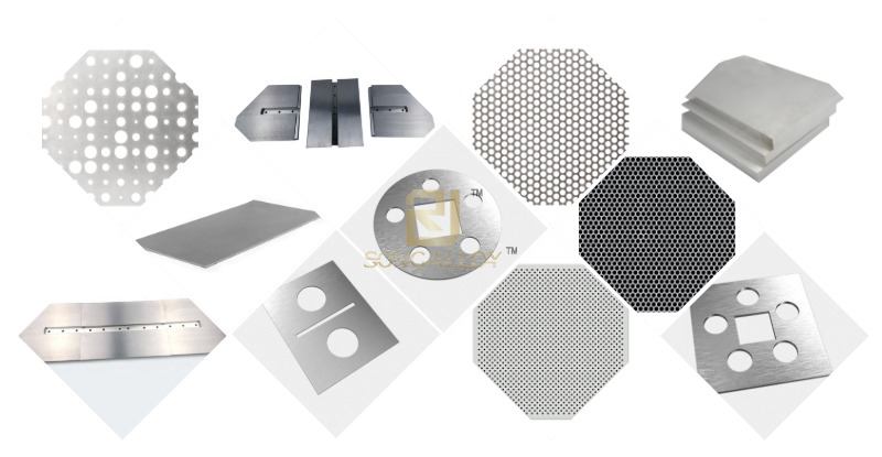 Перфорированная титановая пластина