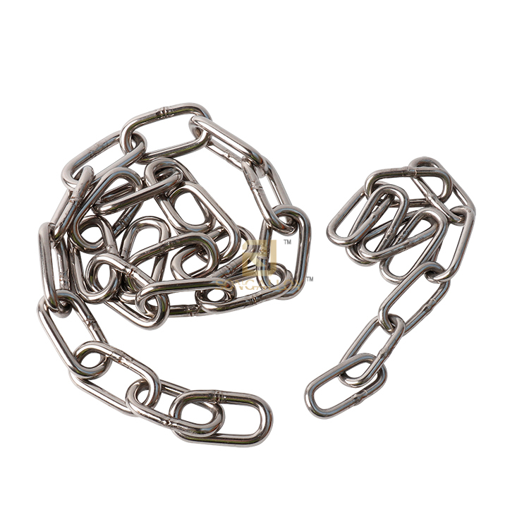 Цепочка звена звена звена нержавеющей стали